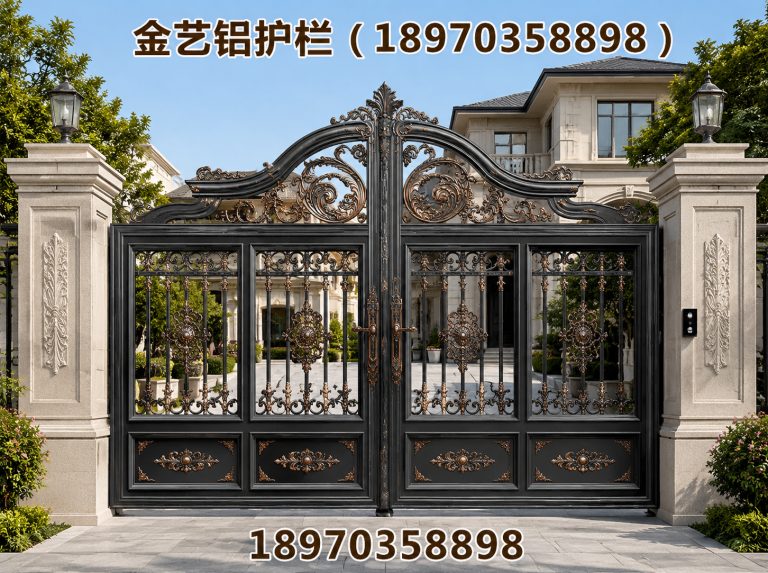 弋阳县金艺铝护栏展示图