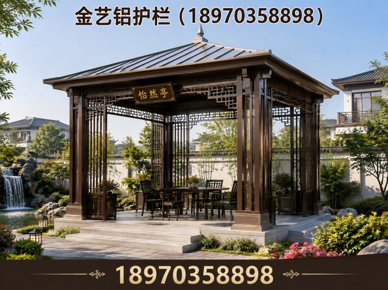 弋阳县铝合金护栏展示图